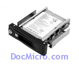RaidSonic-Rack Interne Noir IcyBox IB-168SK-B Sans Tiroir pour Disque-dur SATA I & II